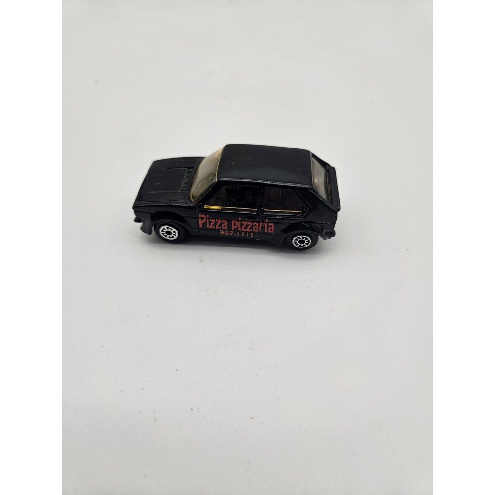 1990's Maisto Volkswagen Golf GTI MK1 Black 1:64 Pizza Pizzaria 967 1111